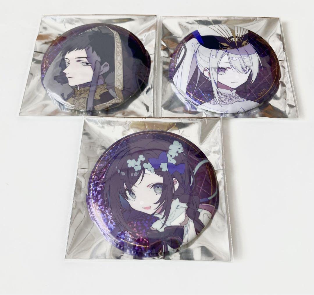 Amazon | タロット グリッター缶バッチ Aグループ 樋口楓・社築・相羽